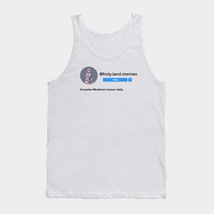 Holy Land Memes emblem Tank Top